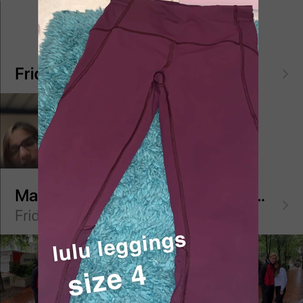 lulu lemon leggings
